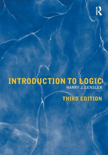 Book cover of: Introduction to Logic. By: Harry J. Gensler