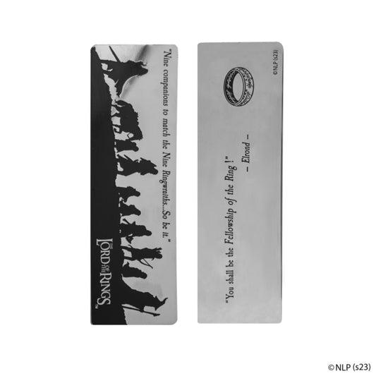 Book cover of: Fellowship of the Ring Metal Bookmark