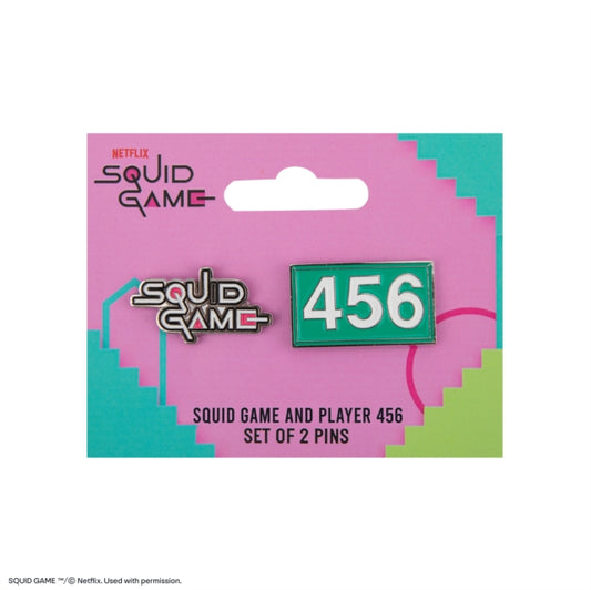 Book cover of: Set of 2 Pins Player 456 & Squid Game