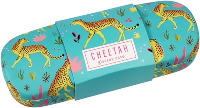 Glasses Case & Cleaning Cloth - Cheetah