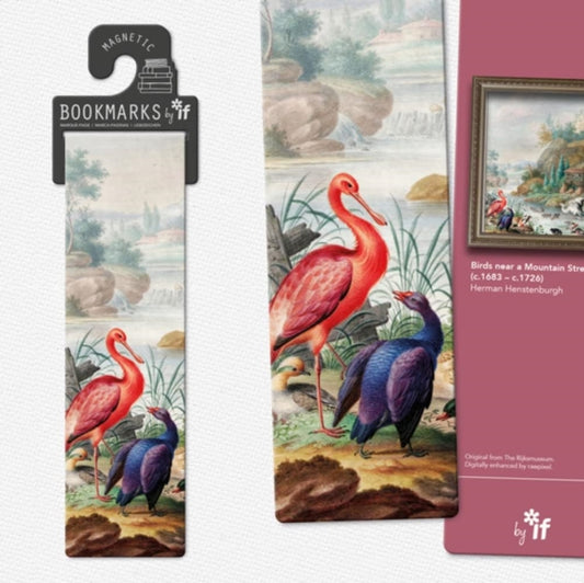 Book cover of: Classics Magnetic Bookmarks - Birds Near A Mountain Stream