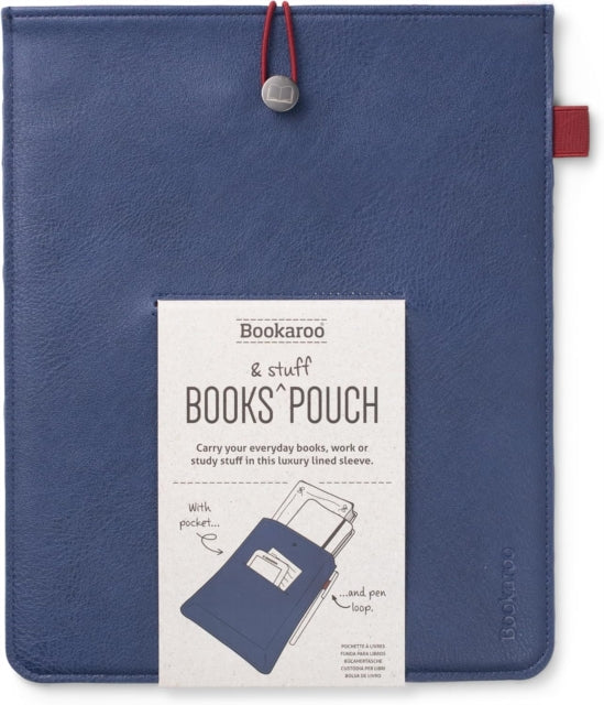 Book cover of: Bookaroo Books & Stuff Pouch - Navy
