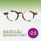 Easy Readers - Recycled Bookish Tortoiseshell (2.5)