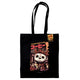 Book cover of: Ilustrata (Black Coffee Attack) Black Tote Bag