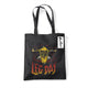 Book cover of: Letter Shoppe (Zombie Leg Day) Black Tote Bag