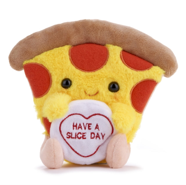 Book cover of: Love Hearts 7" Pizza Slice Plush Gift