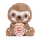 Book cover of: Love Hearts 7" Sloth - Hang Out Plush Gift