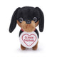 Book cover of: Love Hearts 7" Clever Sausage Dog Plush Gift