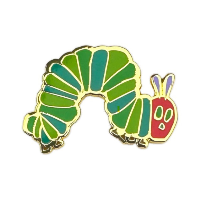 Book cover of: Caterpillar Pin Badge