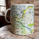 Book cover of: OS Map Ceramic Mug - Northumberland National Park