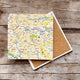 Book cover of: OS Map Ceramic Single Coaster - Yorkshire Dales National Park
