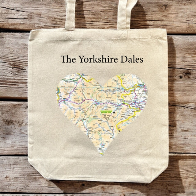 Book cover of: OS Map Premium Canvas Tote Bag - Yorkshire Dales National Park