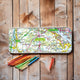 Book cover of: OS Map Metal Pencil Tin - New Forest National Park