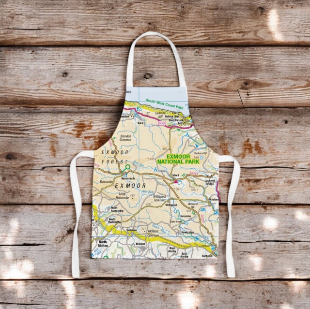 Book cover of: OS Map Kids Apron - Exmoor National Park
