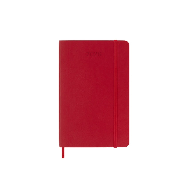 Book cover of: Moleskine 2026 12 Month Weekly Pocket Softcover Diary
