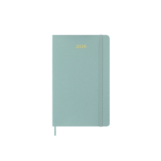Moleskine Precious & Ethical 2026 12-Month Weekly Large Hardcover Notebook in Box: Mamba Sage Green