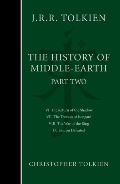 Book cover of: History of Middle-earth. By: Christopher Tolkien