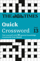 Book cover of: Times Quick Crossword Book 13