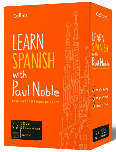 Book cover of: Learn Spanish with Paul Noble for Beginners – Complete Course. By: Paul Noble