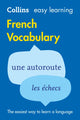 Book cover of: Easy Learning French Vocabulary. By: Collins Dictionaries