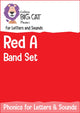 Book cover of: Phonics for Letters and Sounds Red A Band Set. By: Collins Big Cat