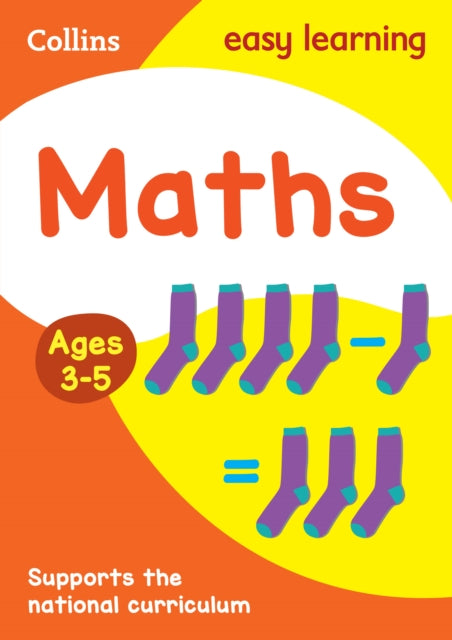 Maths Ages 3-5, Prepare for School with Easy Home Learning 9780008151539 Collins UK Publishing Staff