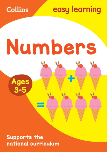 Numbers Ages 3-5, Ideal for Home Learning 9780008151546 Collins Easy Collins Easy Learning