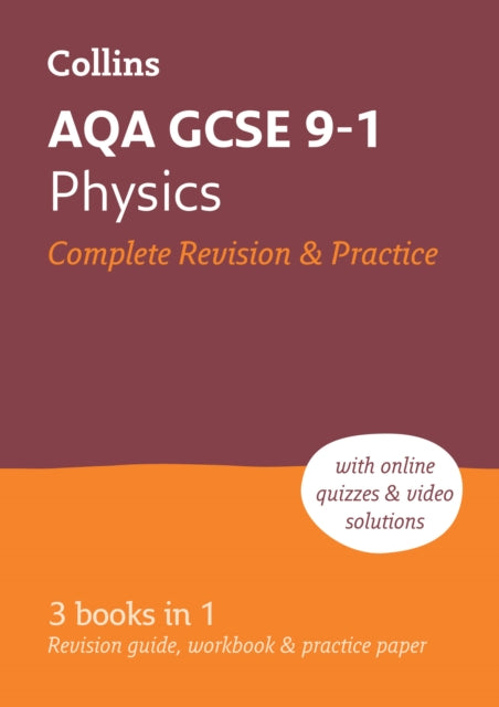 AQA GCSE 9-1 Physics All-in-One Complete Revision and Practice, Ideal for the 2026 and 2027 Exams 9780008160739 Collins Collins GCSE
