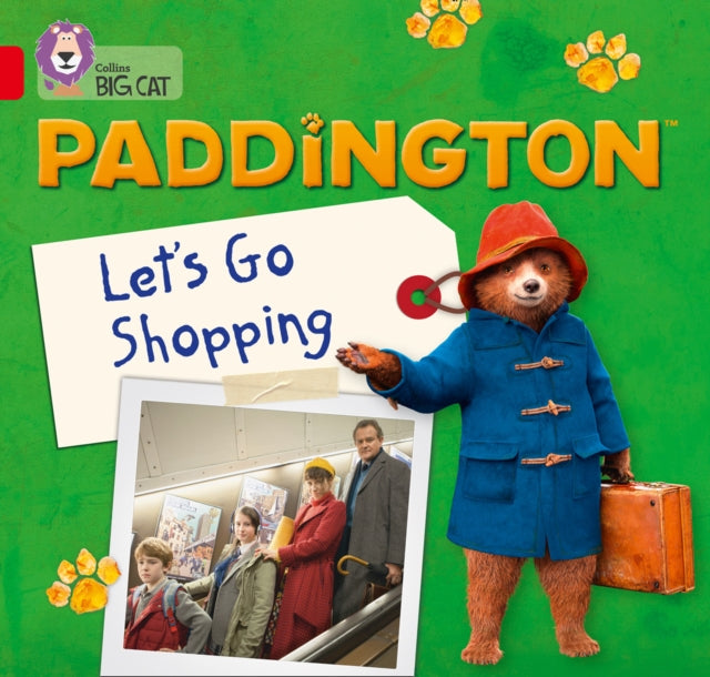 Book cover of: Paddington: Let’s Go Shopping. By: Rebecca Adlard