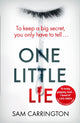 Book cover of: One Little Lie. By: Sam Carrington