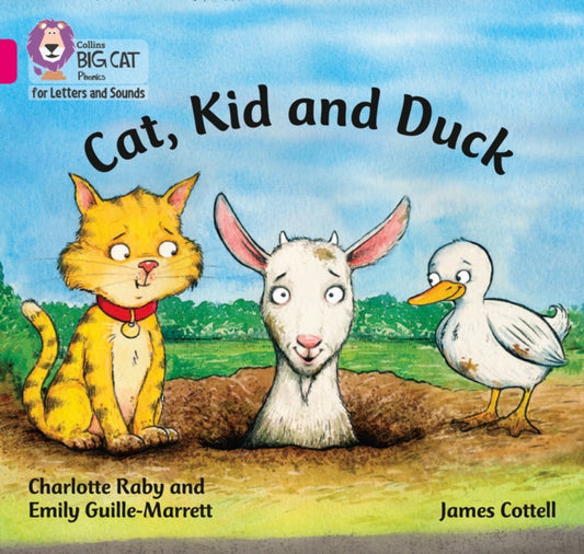 Book cover of: Cat, Kid and Duck. By: Charlotte Raby