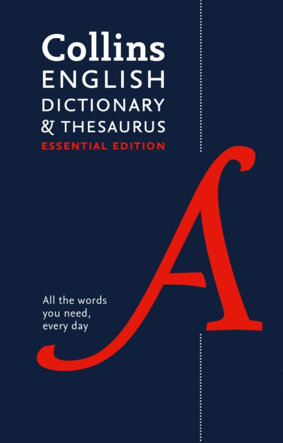 Book cover of: English Dictionary and Thesaurus Essential. By: Collins Dictionaries
