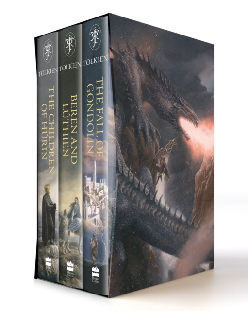 Great Tales of Middle-earth Boxed Set, The Children of HuRin, Beren and LuThien & the Fall of Gondolin 9780008360108 J.R.R. Tolkien
