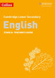 Book cover of: Lower Secondary English Teacher's Guide: Stage 8. By: Julia Burchell