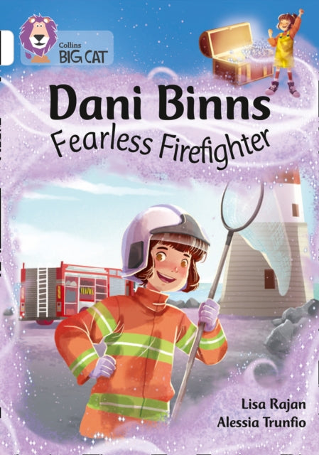 Book cover of: Dani Binns: Fearless Firefighter. By: Lisa Rajan