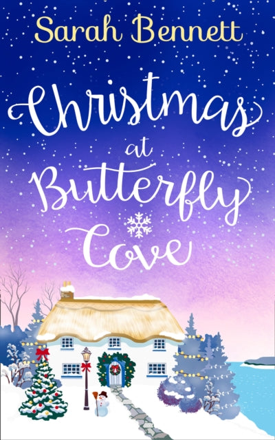 Book cover of: Christmas at Butterfly Cove. By: Sarah Bennett