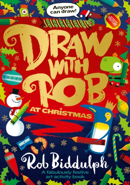 Draw with Rob at Christmas 9780008419127 Rob Biddulph