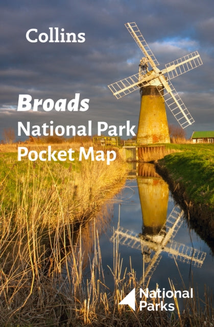Book cover of: Broads National Park Pocket Map. By: National Parks UK