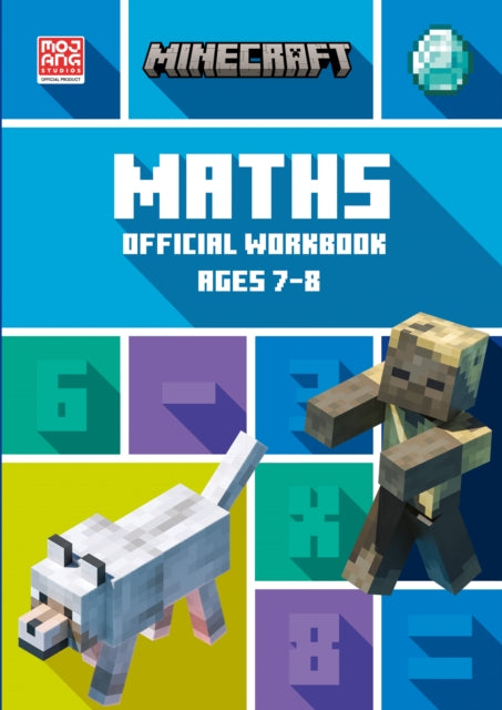 Minecraft Maths Ages 7-8, Official Workbook 9780008462765 Collins Collins KS1