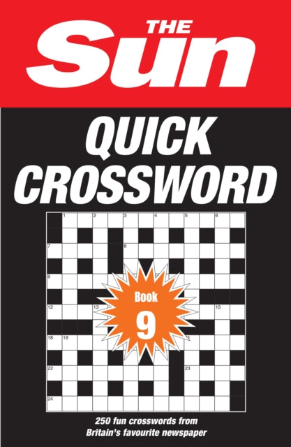 Book cover of: Sun Quick Crossword Book 9. By: The Sun