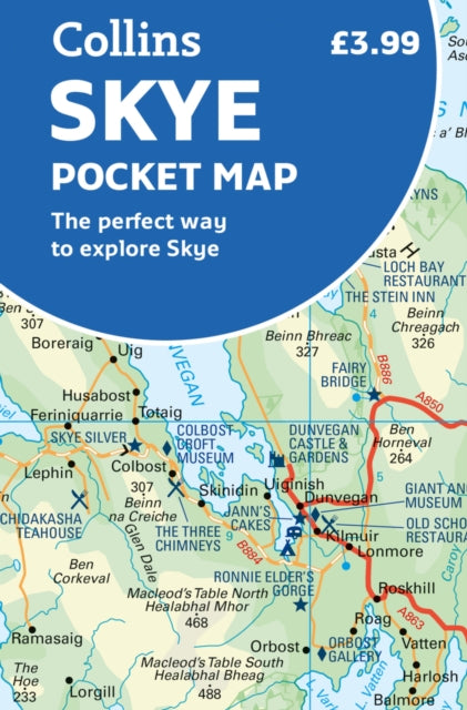 Book cover of: Skye Pocket Map