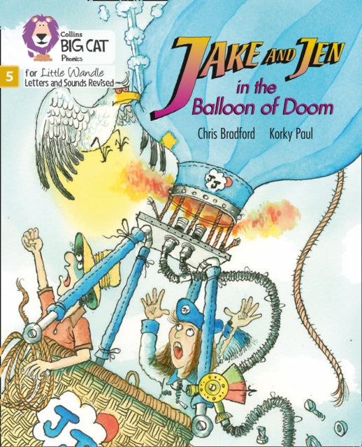 Book cover of: Jake and Jen in the Balloon of Doom. By: Chris Bradford