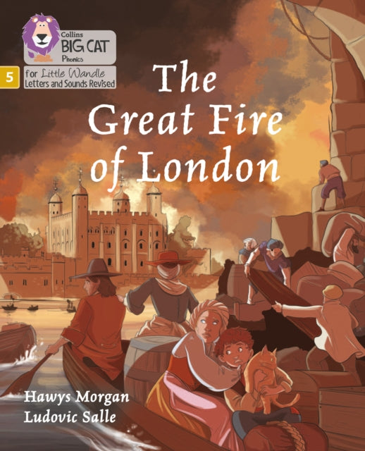 Book cover of: Great Fire of London. By: Hawys Morgan