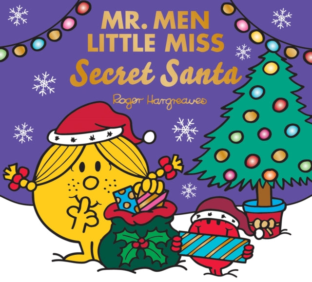 Book cover of: Mr. Men Little Miss Secret Santa. By: Adam Hargreaves