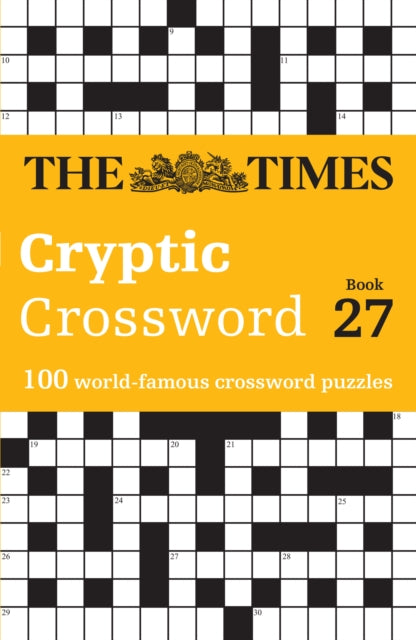 Book cover of: Times Cryptic Crossword Book 27. By: The Times Mind Games