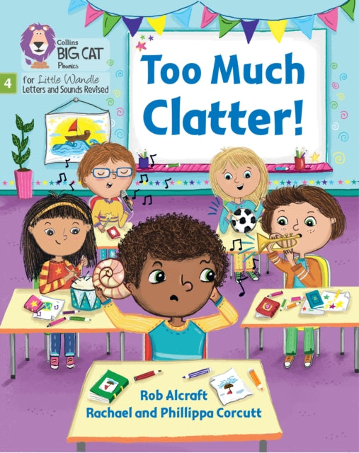 Too Much Clatter, Phase 4 Set 2 Stretch and Challenge 9780008540562 Collins Big Cat