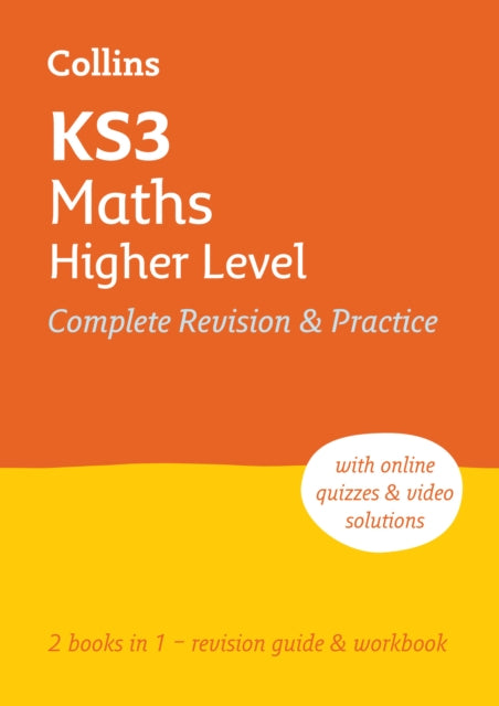 KS3 Maths Higher Level All-in-One Complete Revision and Practice, Ideal for Years 7, 8 and 9 9780008551452 Collins Collins KS3
