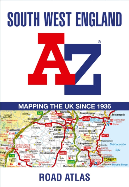 Book cover of: South West England A-Z Road Atlas. By: A-Z Maps