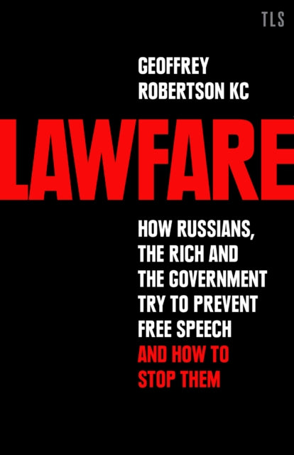Book cover of: Lawfare. By: Geoffrey Robertson