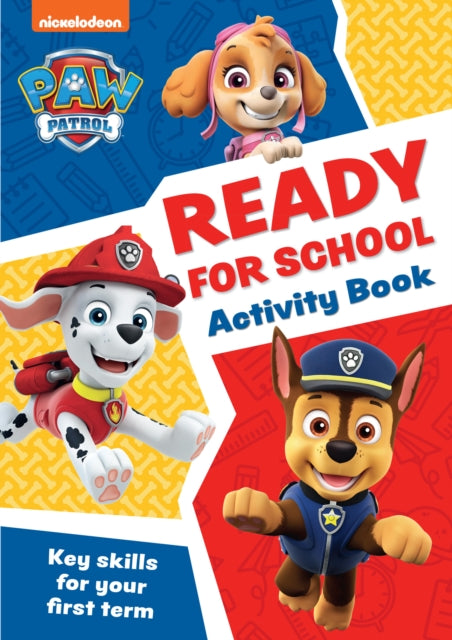 Book cover of: PAW Patrol Ready for School Activity Book